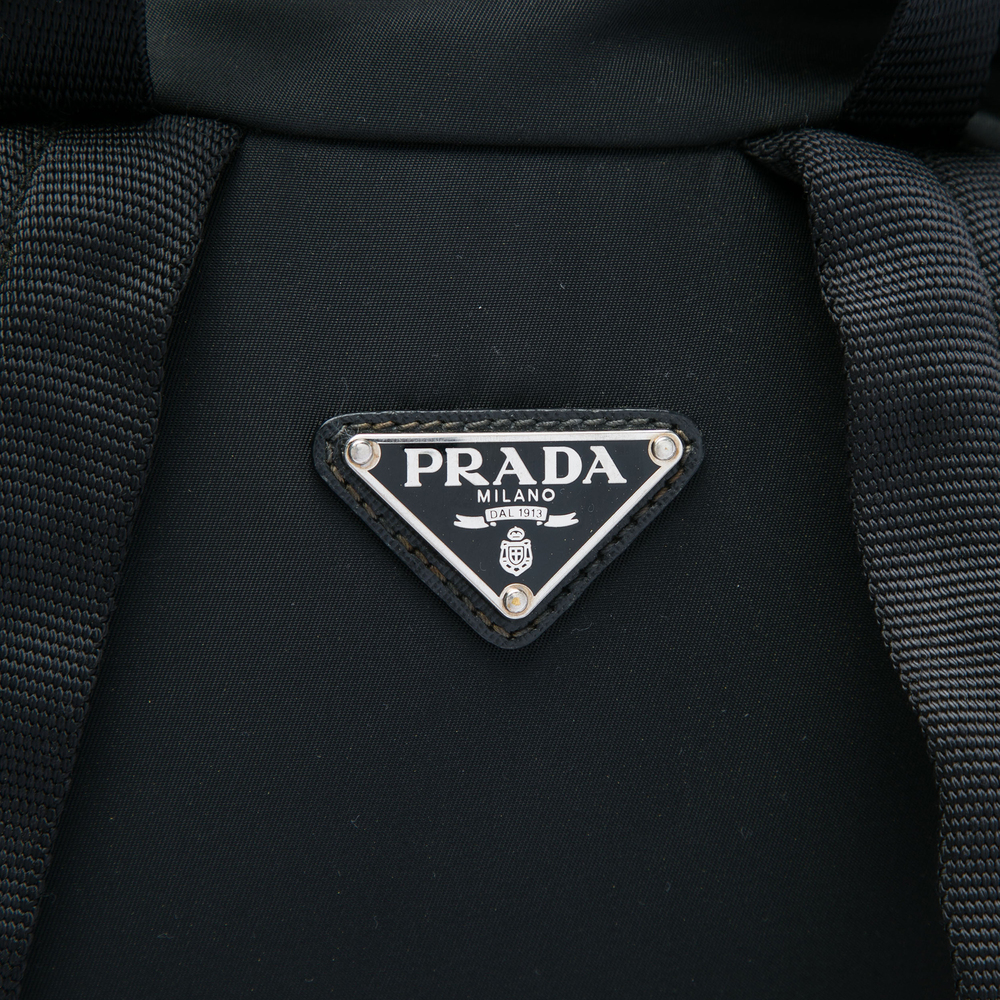 Pre-Loved Prada Saffiano Trimmed Tessuto Backpack - Picture 5 of 7